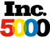 Listed under INC 5000 fastest growing companies